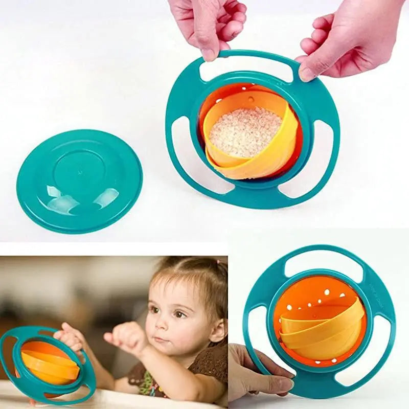 Tigela cai cai  Infantil de Plástico
