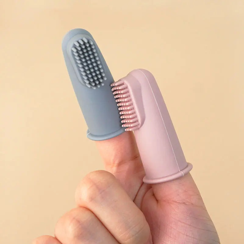 Escova de Dentes dedos Infantil de Silicone