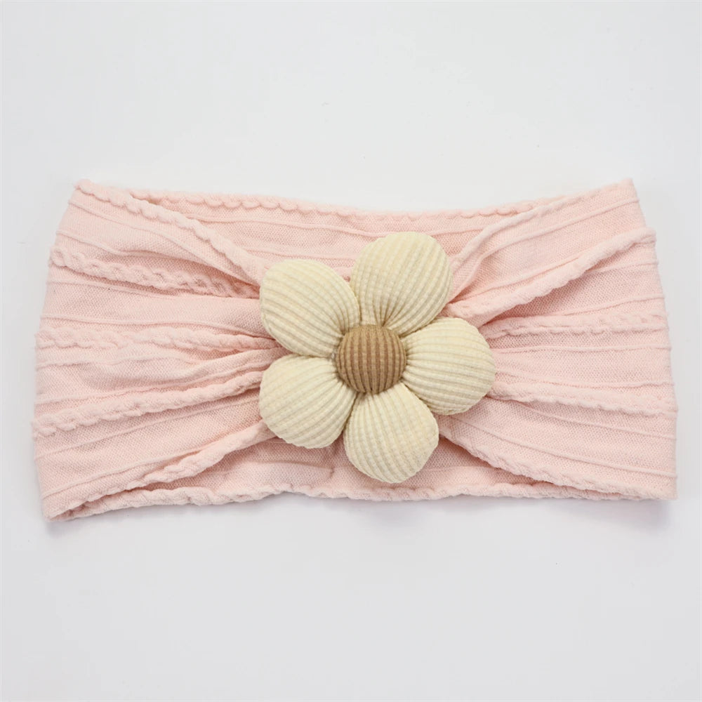Faixa de Cabelo Floral para Bebê