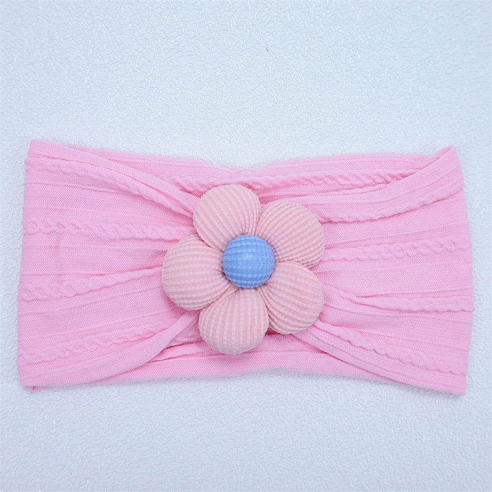 Faixa de Cabelo Floral para Bebê