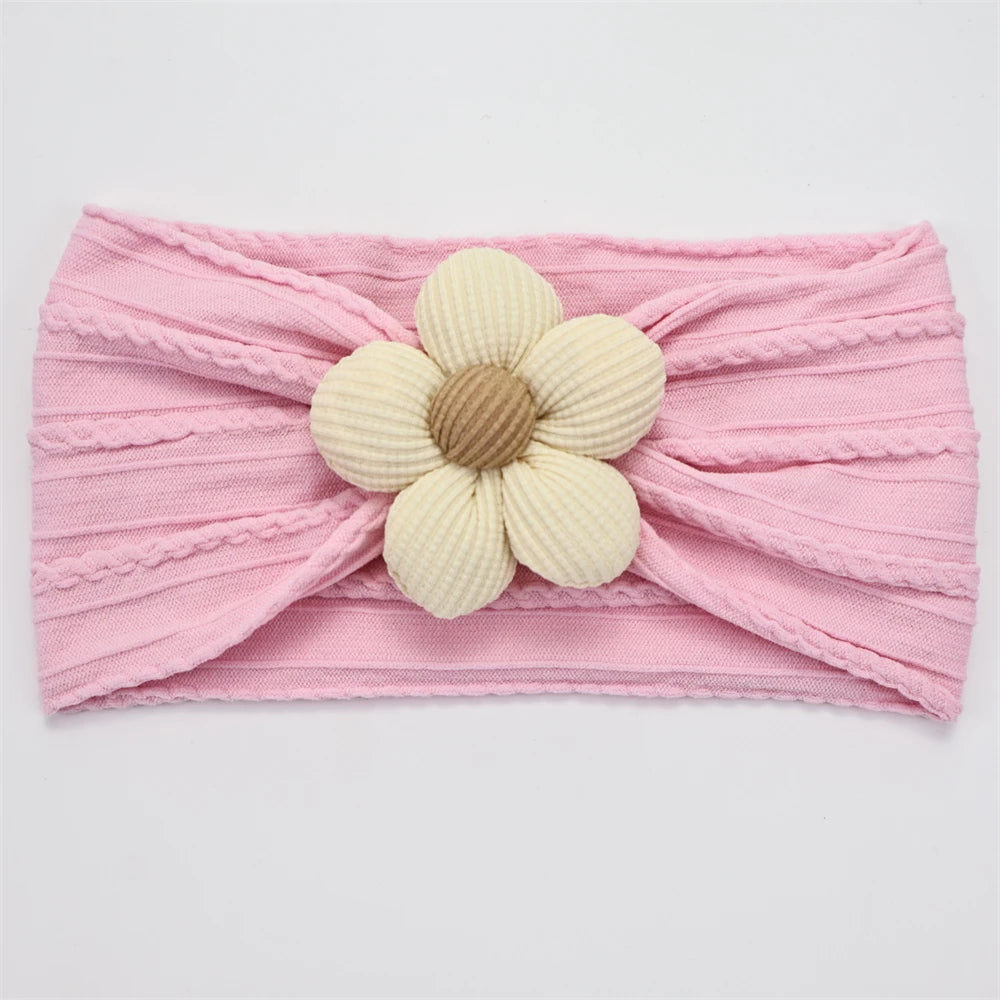 Faixa de Cabelo Floral para Bebê
