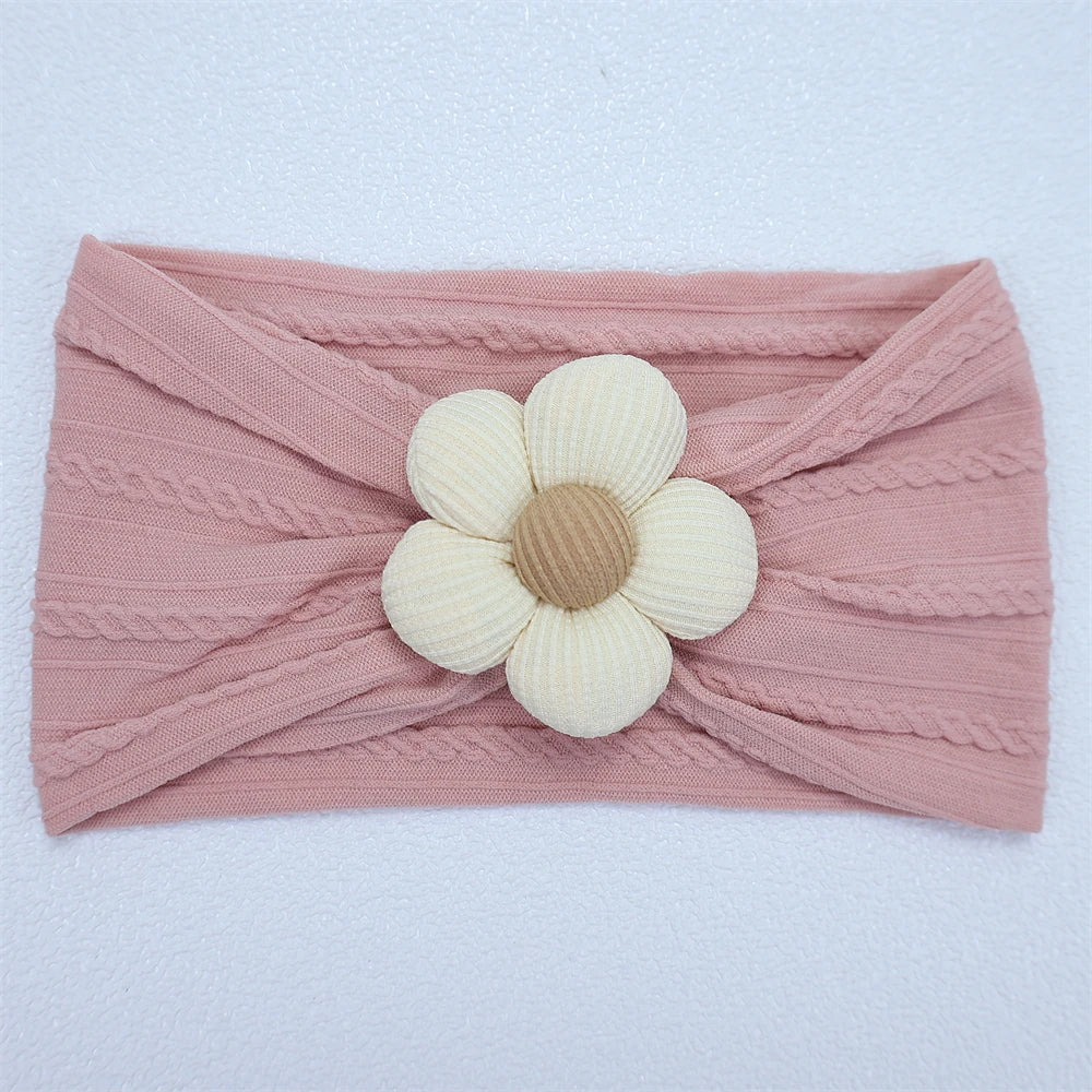 Faixa de Cabelo Floral para Bebê