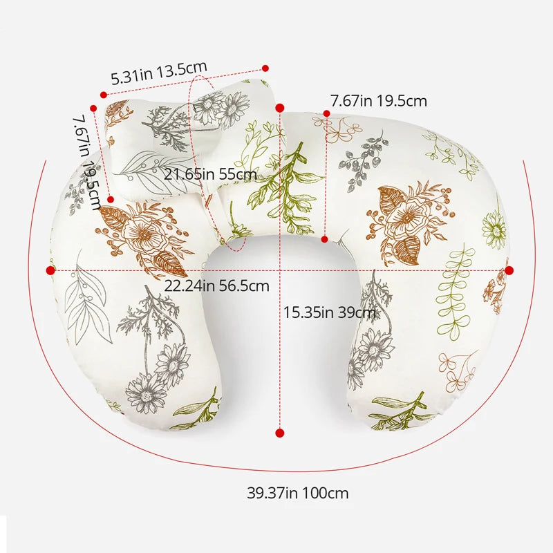 Almofada de Apoio para Bebê – 40cm 💤👶