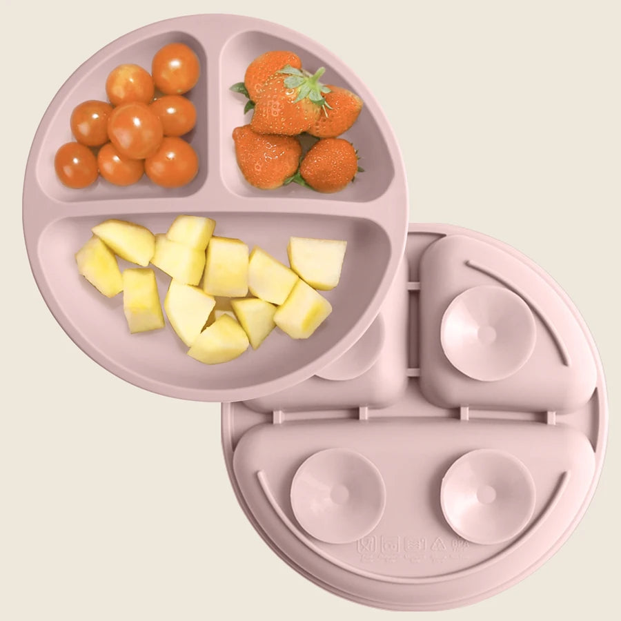Conjunto de Pratos de Silicone Infantil