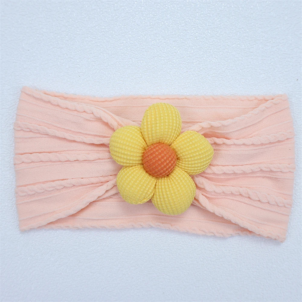 Faixa de Cabelo Floral para Bebê