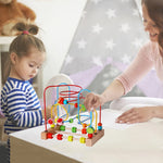 Load image into Gallery viewer, Brinquedo Educativo de Madeira – Labirinto de Contas Estilo Montessori