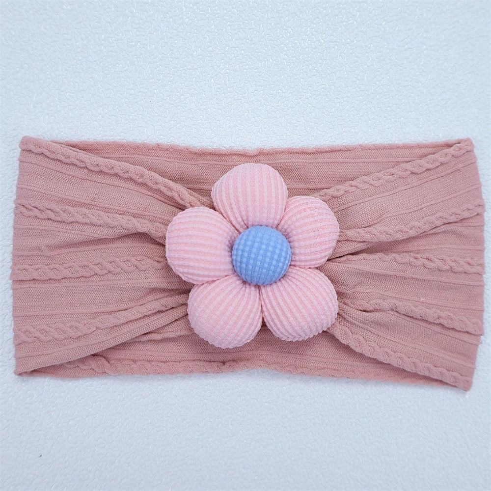 Faixa de Cabelo Floral para Bebê