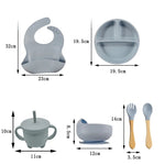 Load image into Gallery viewer, Conjunto de Refeição em Silicone