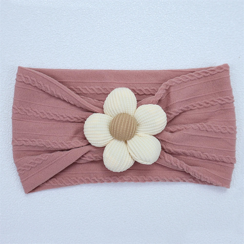 Faixa de Cabelo Floral para Bebê