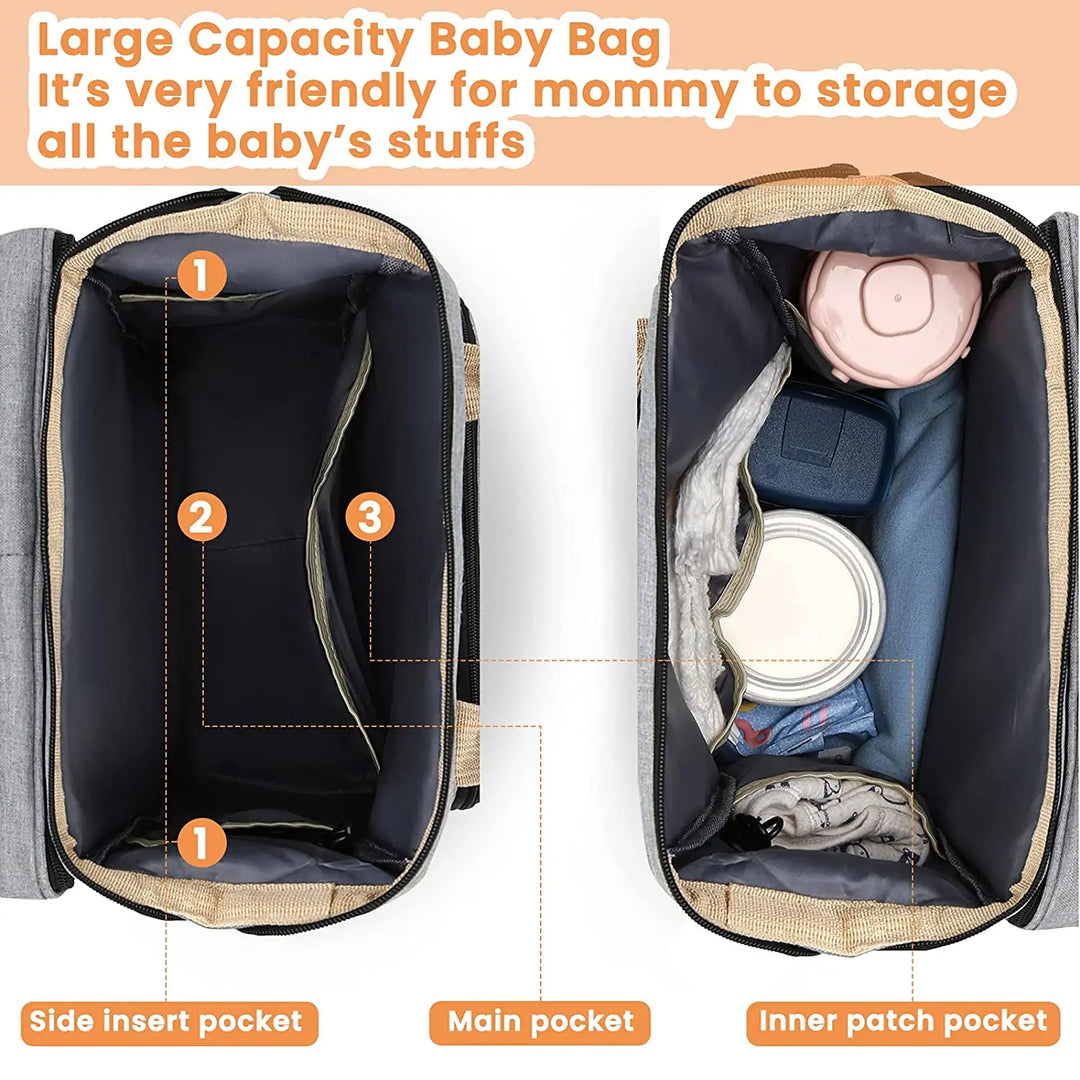 Mochila Frasqueira para Bebês