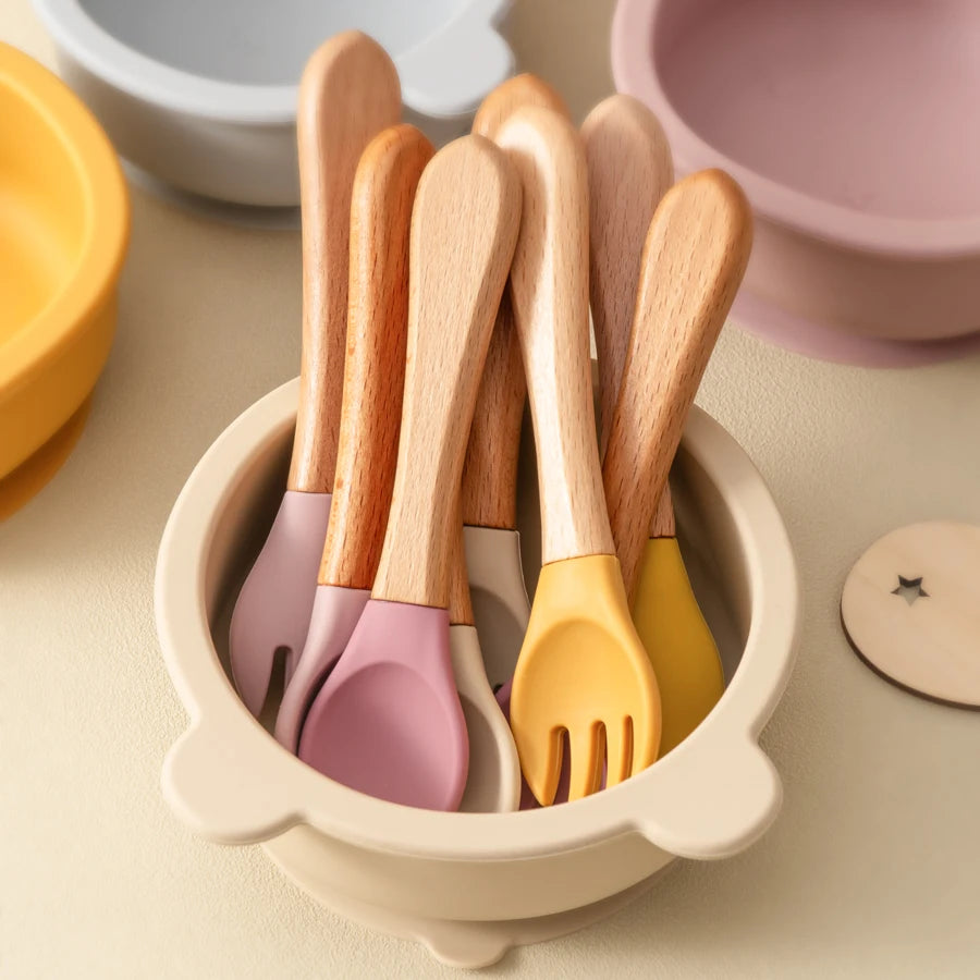 Talheres de Silicone