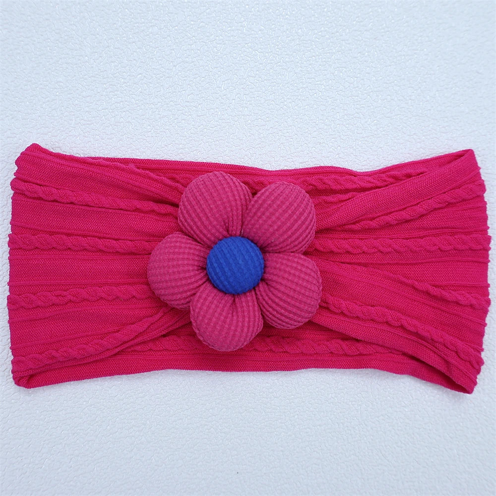 Faixa de Cabelo Floral para Bebê