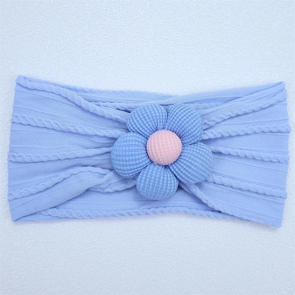 Faixa de Cabelo Floral para Bebê