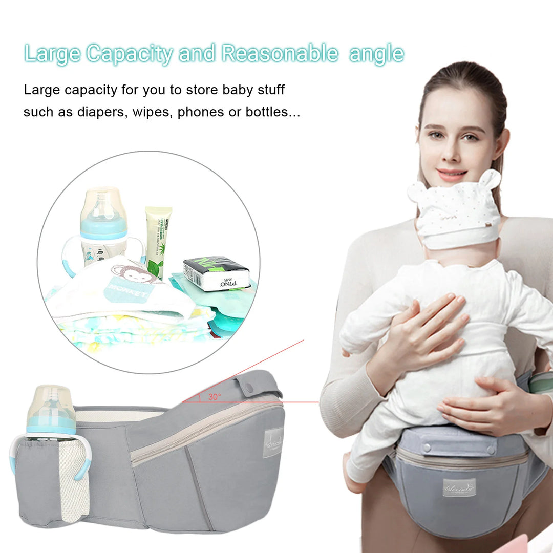 Canguru Porta-Bebê Multifuncional – Conforto, Segurança e Liberdade para Você e Seu Pequeno