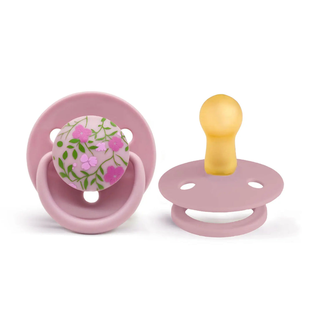 Chupeta de Silicone Floral