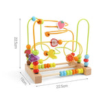 Load image into Gallery viewer, Brinquedo Educativo de Madeira – Labirinto de Contas Estilo Montessori