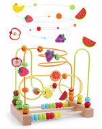 Load image into Gallery viewer, Brinquedo Educativo de Madeira – Labirinto de Contas Estilo Montessori
