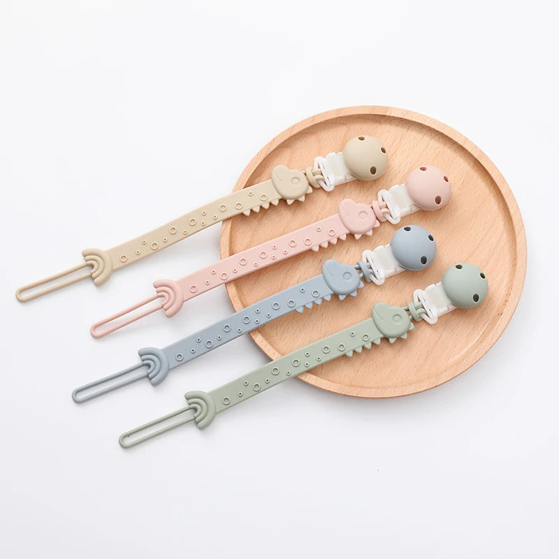 Clipe de Chupeta em Silicone – Conforto, Estilo e Segurança para o Seu Bebê