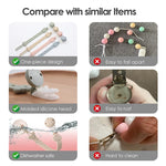 Load image into Gallery viewer, Clipe de Chupeta em Silicone – Conforto, Estilo e Segurança para o Seu Bebê