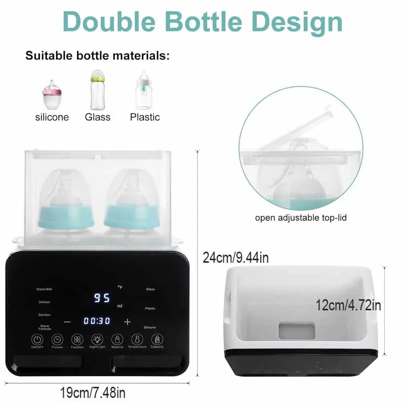 Aquecedor Elétrico Multifuncional de Mamadeiras
