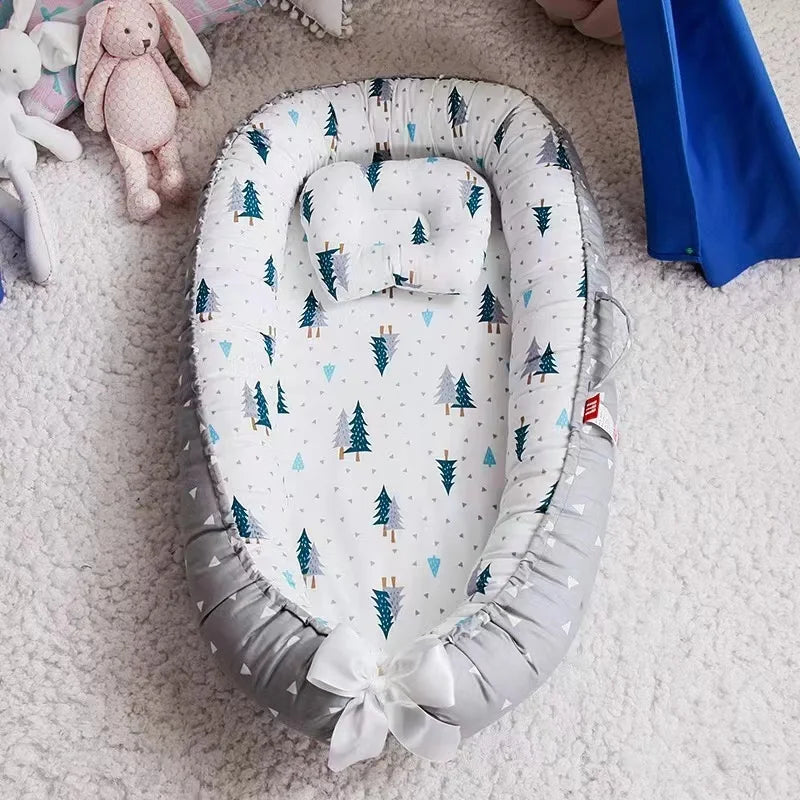 Berço Portátil e Confortável para Bebê