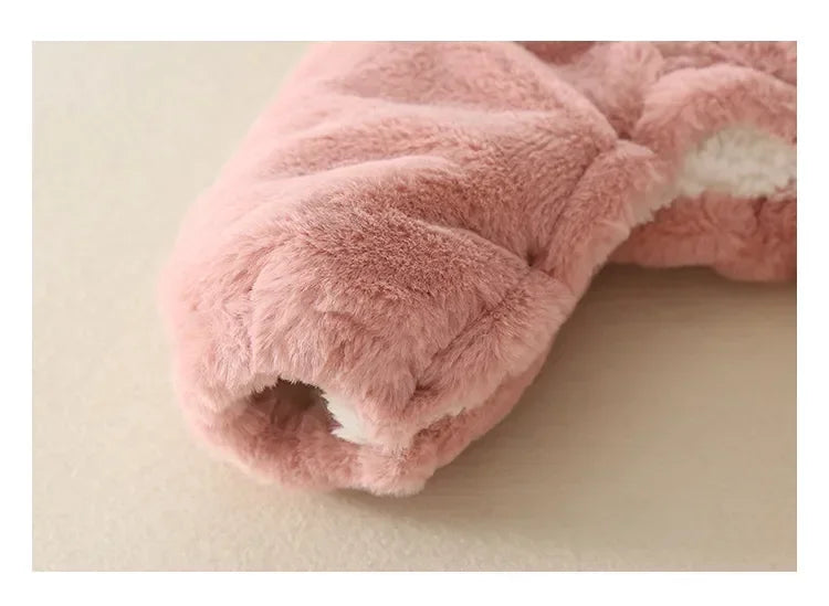 Macacão de coelhinho para Inverno Unissex