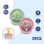 Load image into Gallery viewer, Chupeta de Silicone Floral