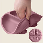 Load image into Gallery viewer, Conjunto de Pratos de Silicone Infantil