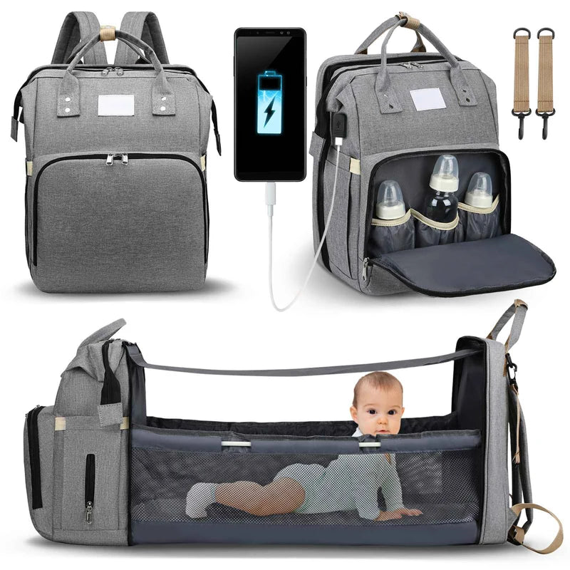 Mochila Frasqueira para Bebês