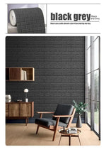Load image into Gallery viewer, Adesivo de Parede 3D Efeito Tijolinho