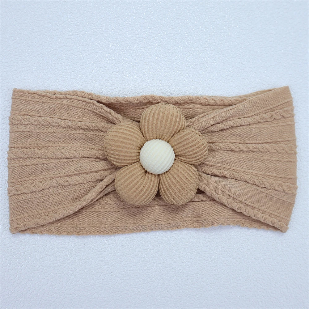 Faixa de Cabelo Floral para Bebê