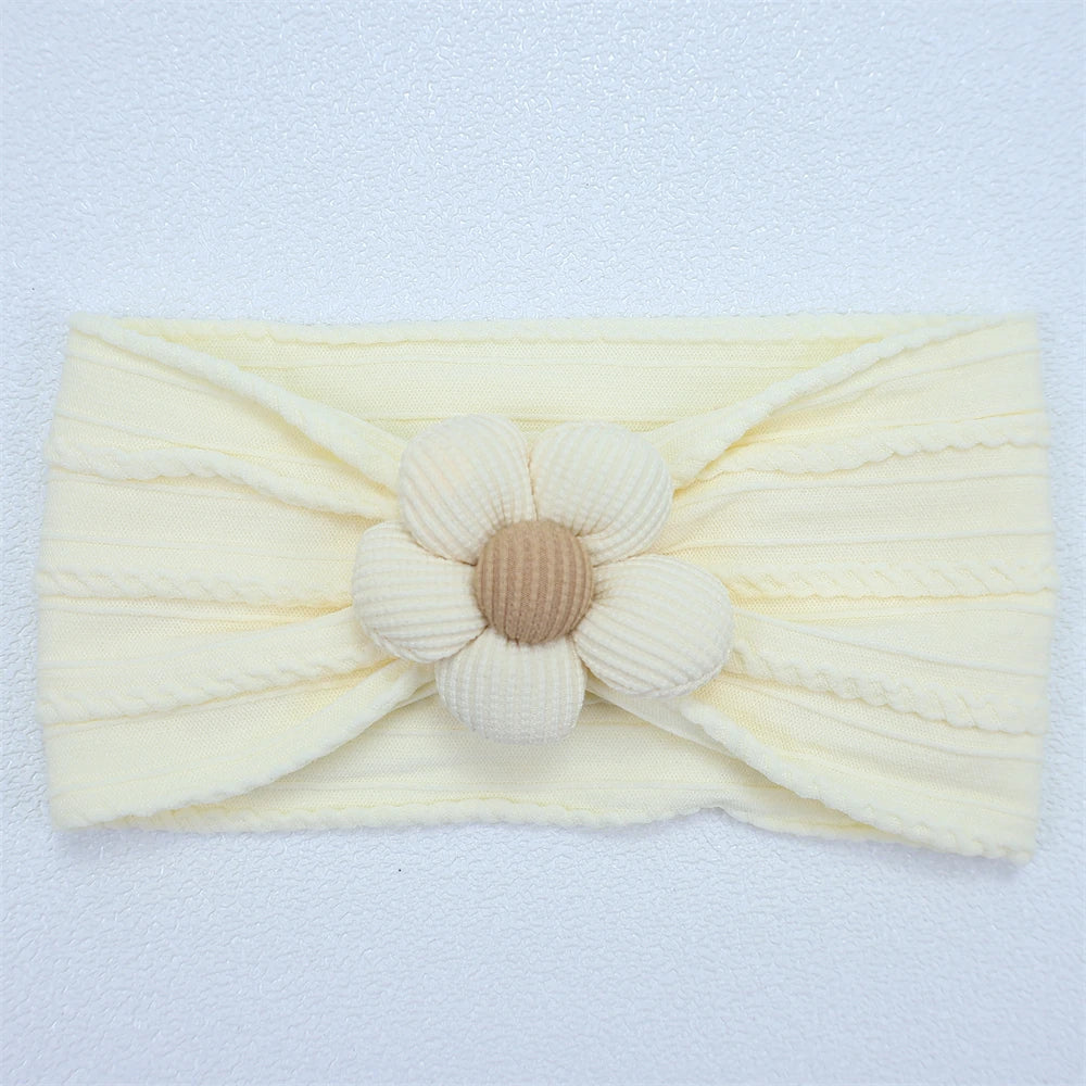 Faixa de Cabelo Floral para Bebê