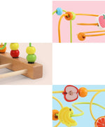 Load image into Gallery viewer, Brinquedo Educativo de Madeira – Labirinto de Contas Estilo Montessori