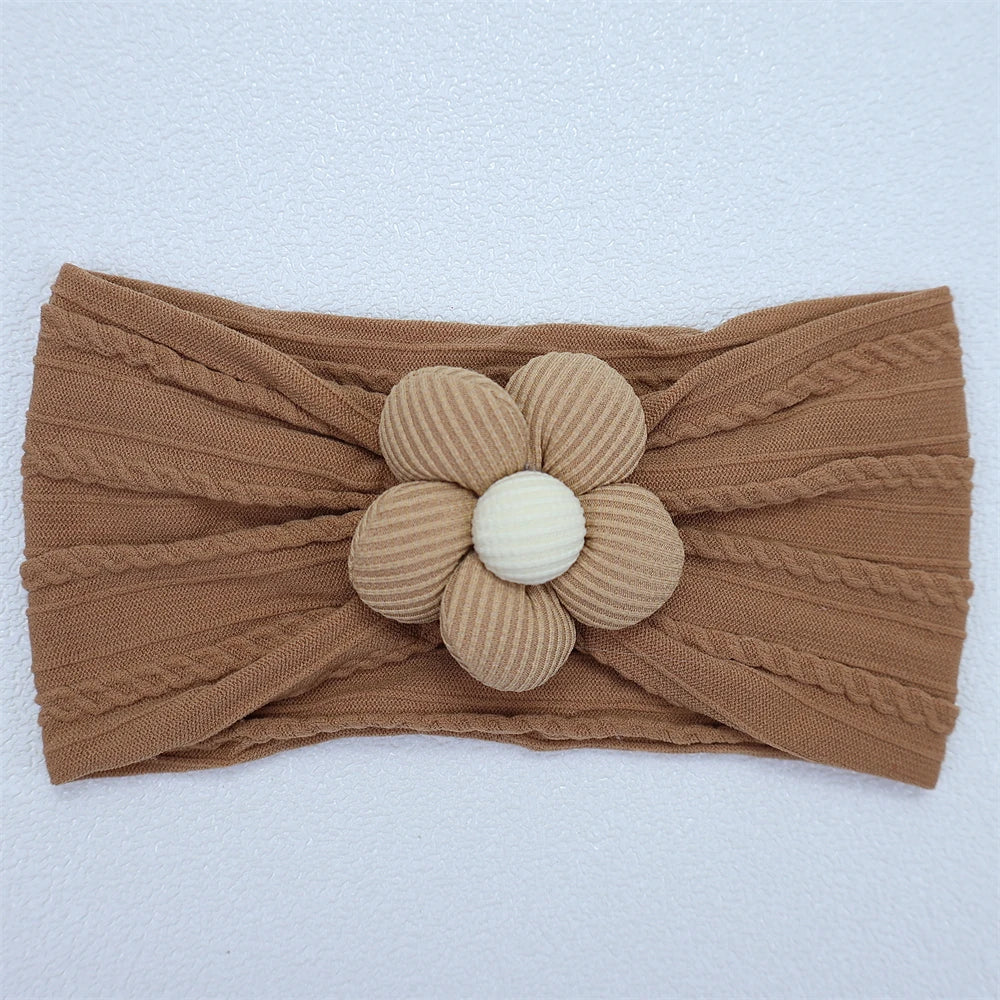 Faixa de Cabelo Floral para Bebê