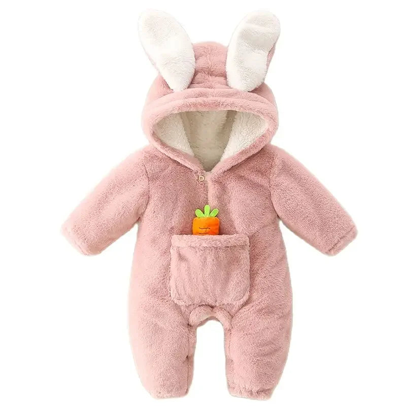 Macacão de coelhinho para Inverno Unissex