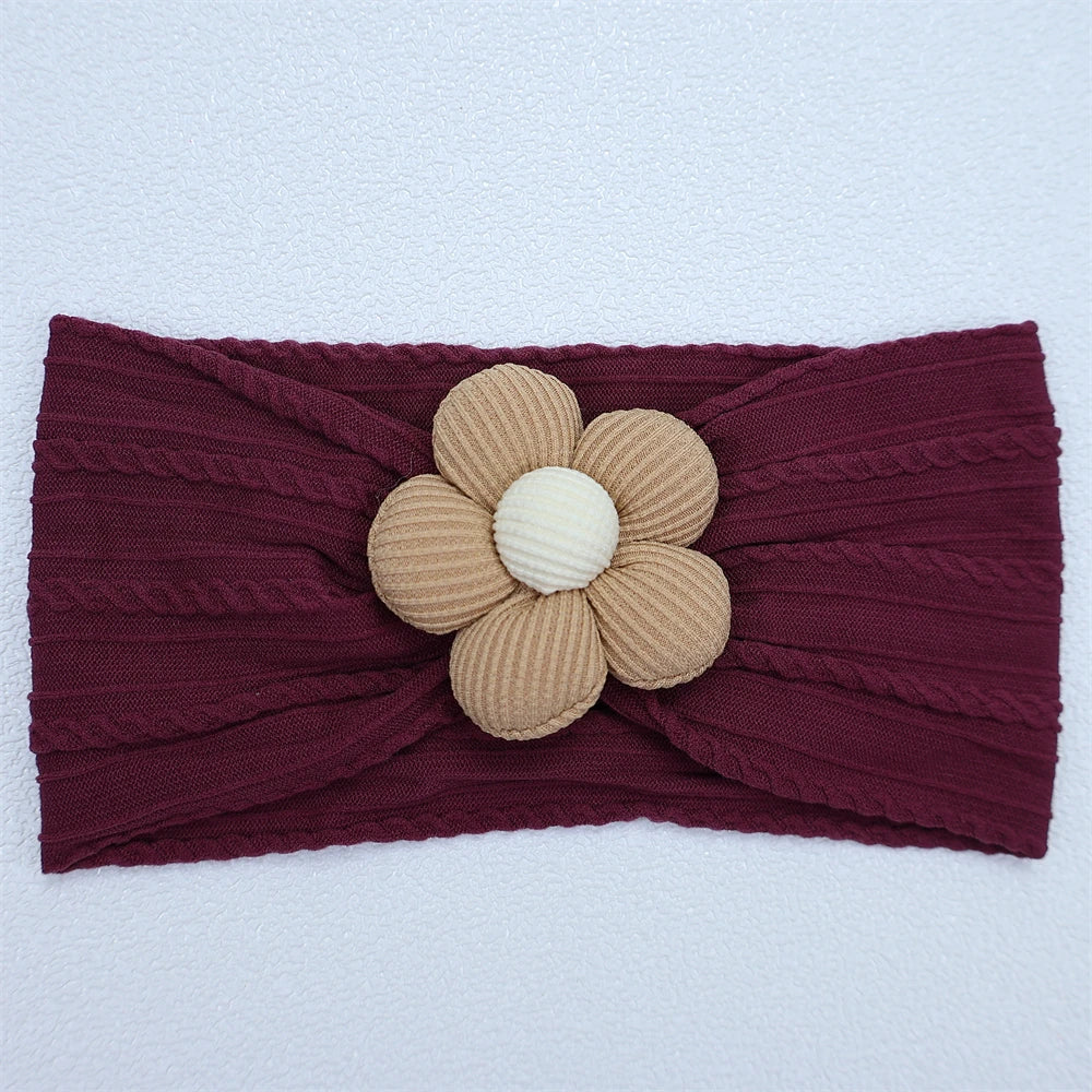 Faixa de Cabelo Floral para Bebê
