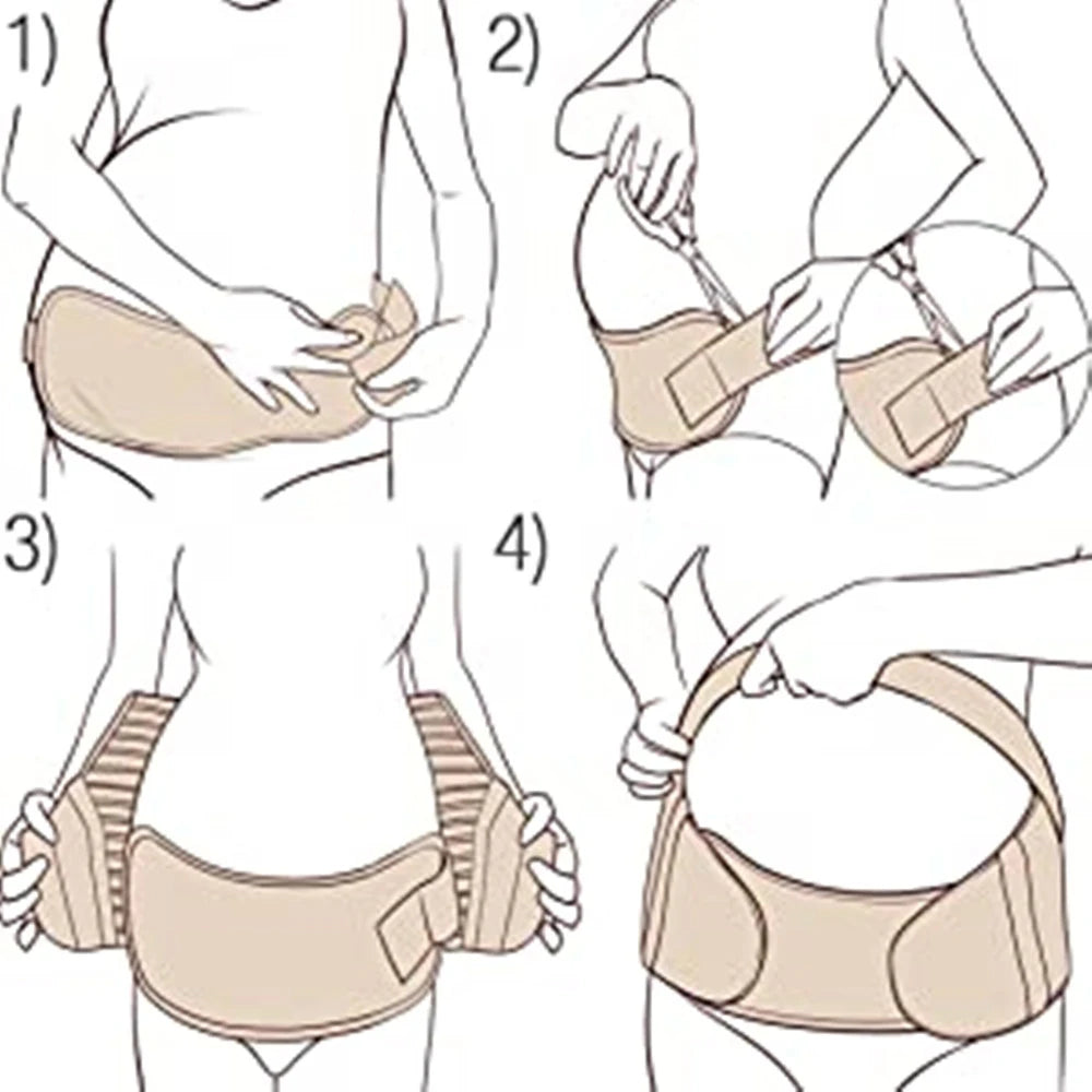 Cinto de sustentação Abdominal para Gestantes
