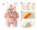 Load image into Gallery viewer, Macacão de coelhinho para Inverno Unissex