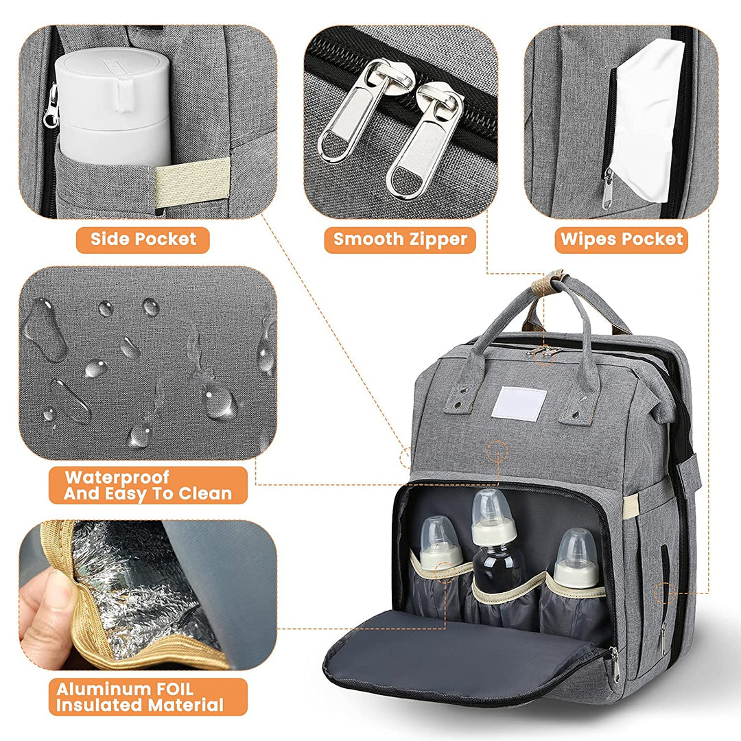 Mochila Frasqueira para Bebês