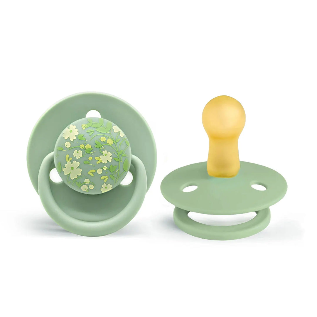 Chupeta de Silicone Floral
