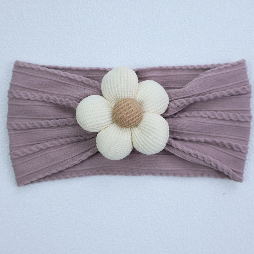 Faixa de Cabelo Floral para Bebê