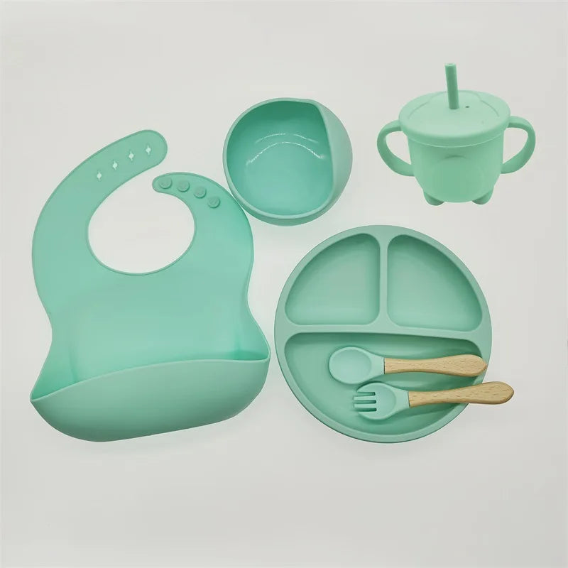Conjunto de Refeição em Silicone