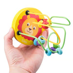 Load image into Gallery viewer, Brinquedo Educativo de Madeira – Labirinto de Contas Estilo Montessori