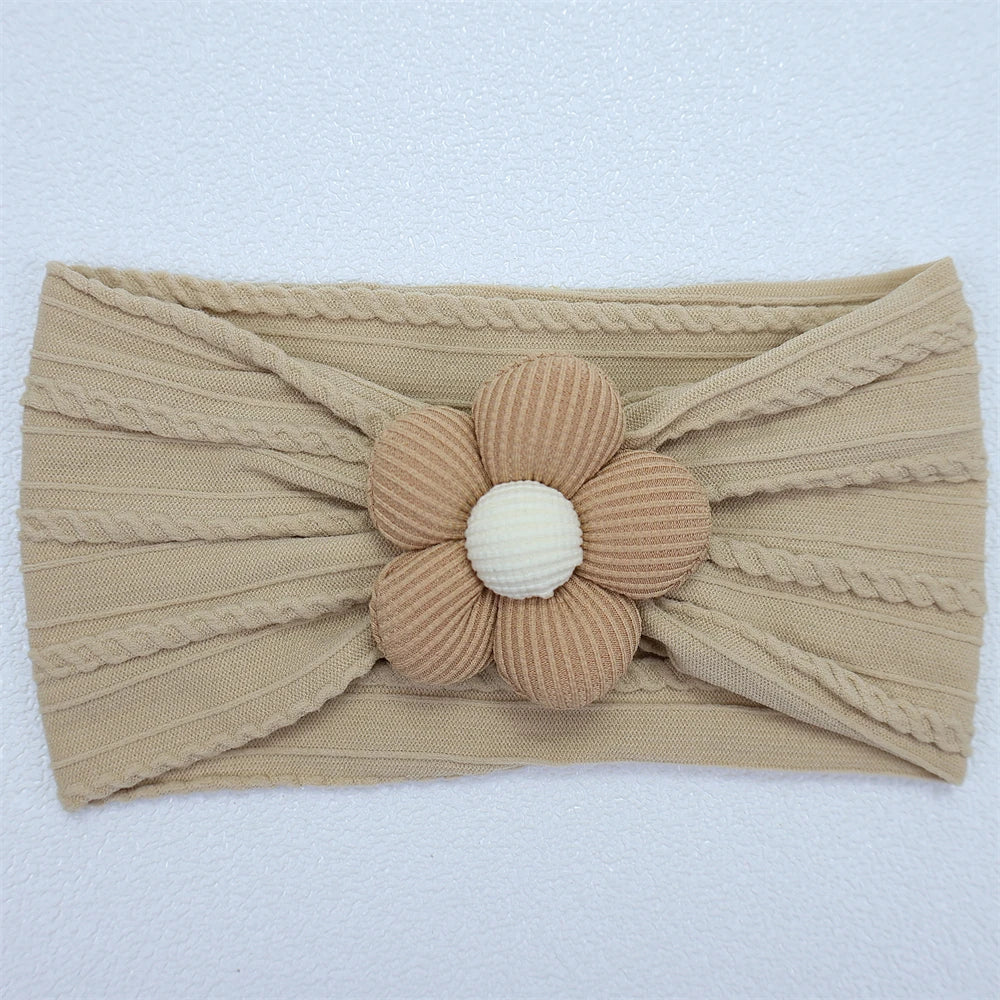 Faixa de Cabelo Floral para Bebê