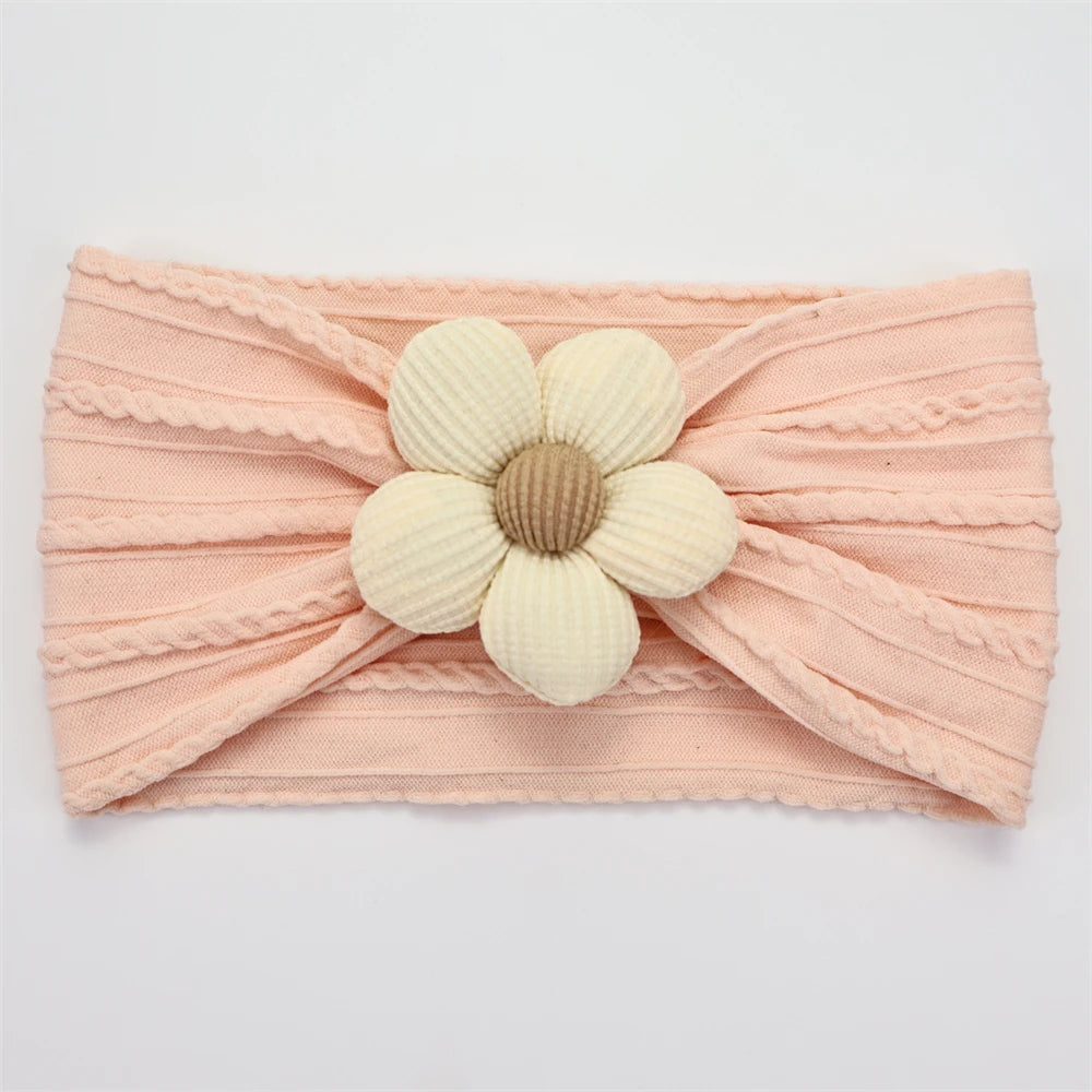 Faixa de Cabelo Floral para Bebê