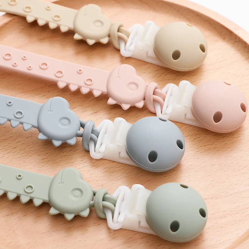 Clipe de Chupeta em Silicone – Conforto, Estilo e Segurança para o Seu Bebê