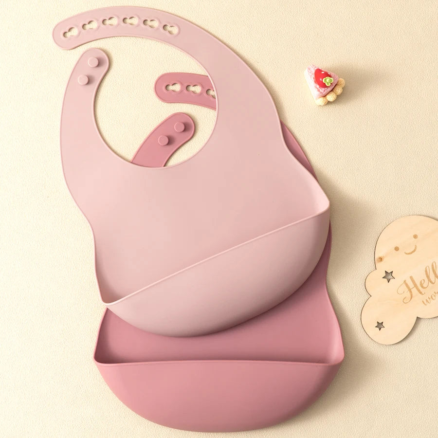 Babador Infantil de Silicone