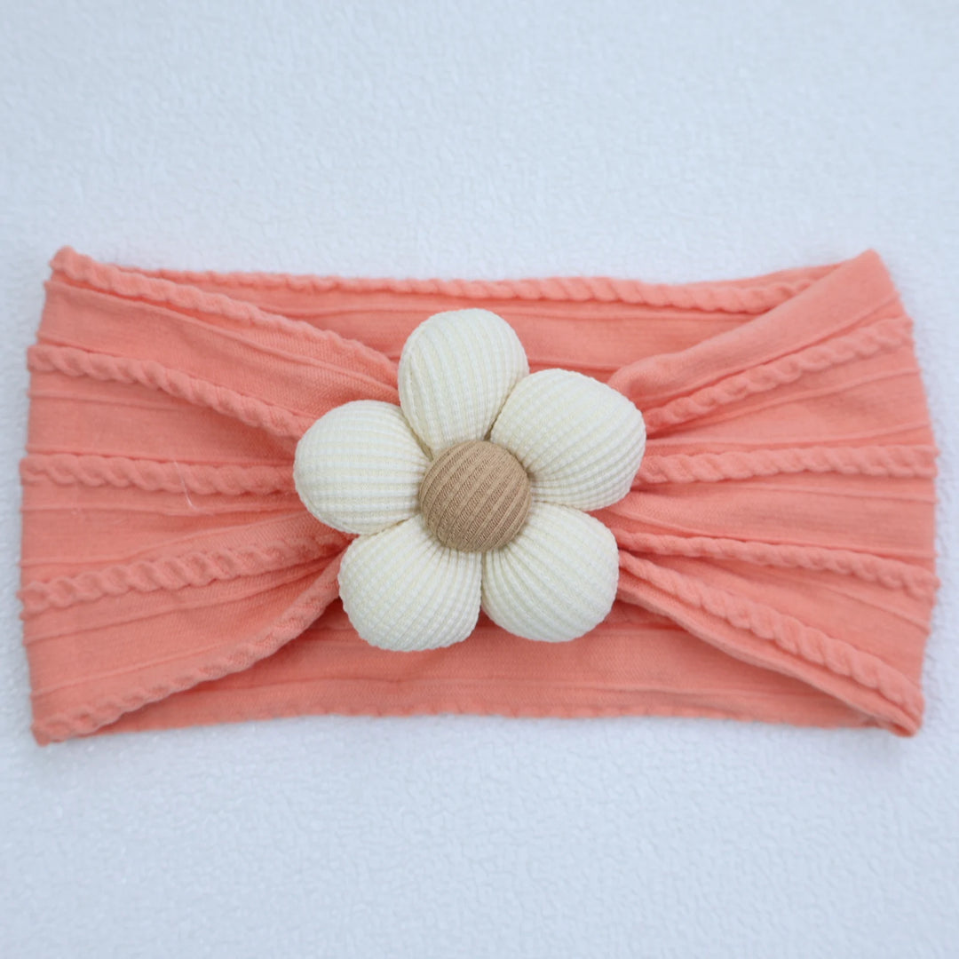 Faixa de Cabelo Floral para Bebê