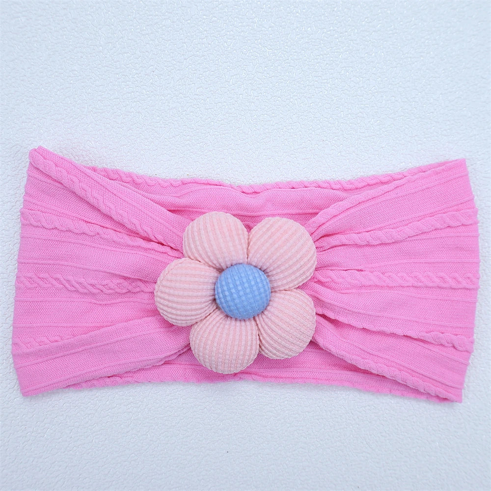 Faixa de Cabelo Floral para Bebê