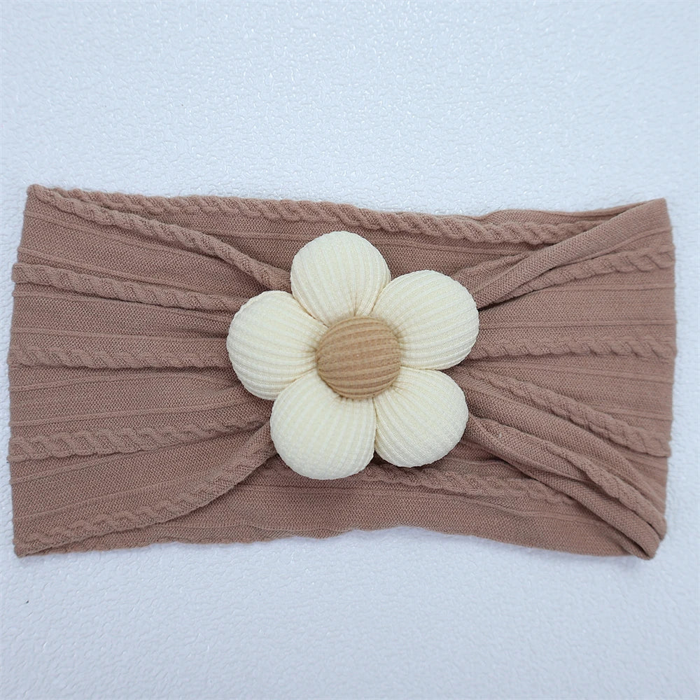Faixa de Cabelo Floral para Bebê